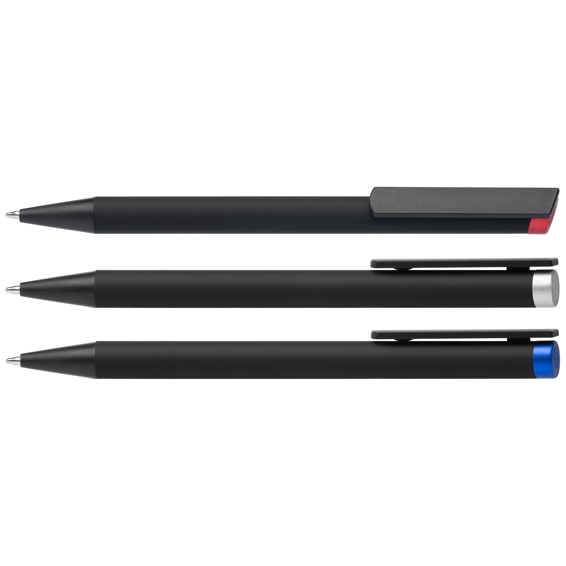 Volos Recycled Aluminium Ballpoint Pen promotional pen in assorted colours printed with your company logo