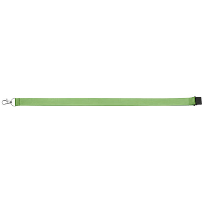 Elix rPET Breakaway Lanyard promotional lanyard in green printed with your company logo