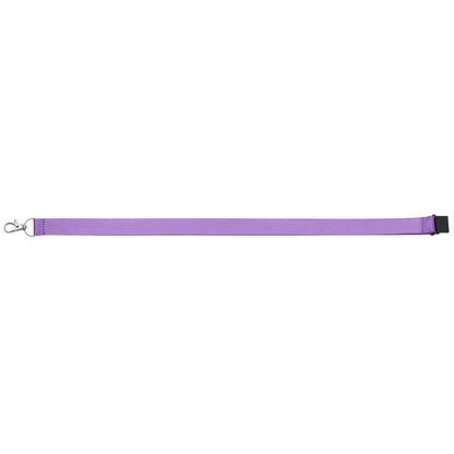 Elix rPET Breakaway Lanyard promotional lanyard in purple printed with your company logo