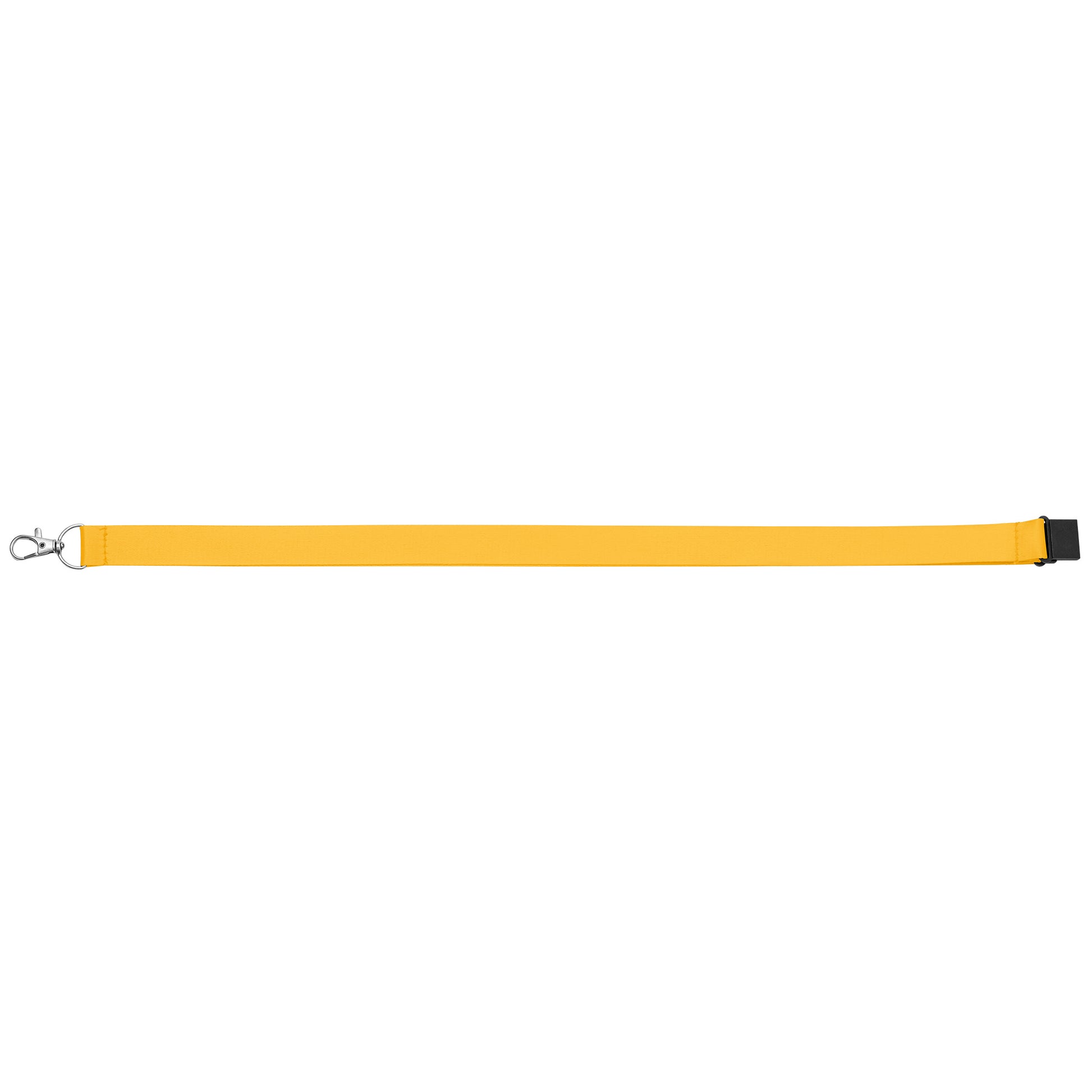 Elix rPET Breakaway Lanyard promotional lanyard in yellow printed with your company logo