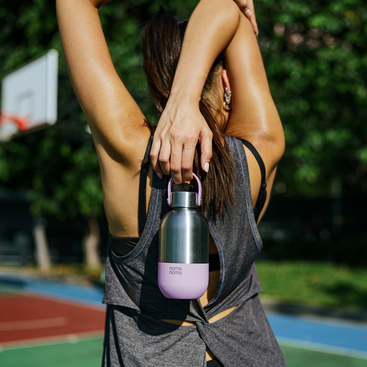 Stainless Steel Drinking Bottle (Lavender Purple) – 500ml