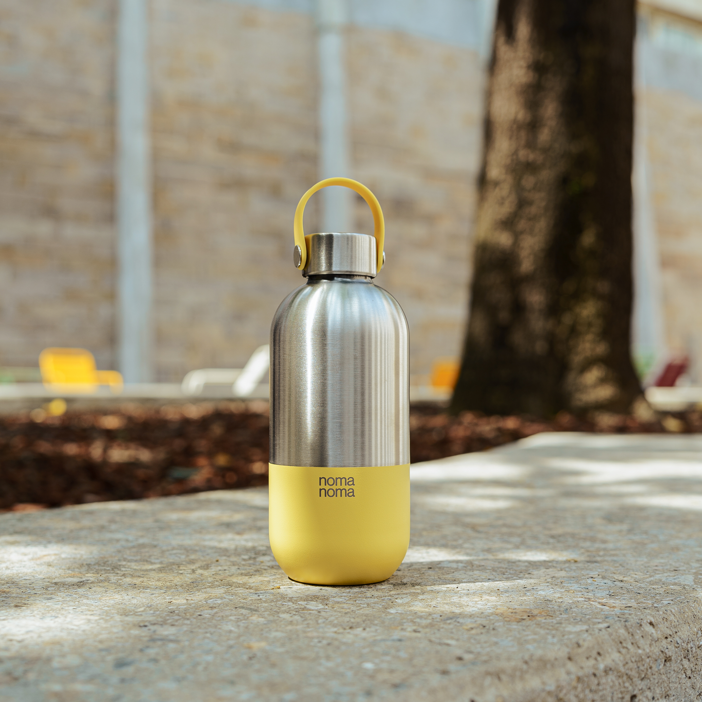 Borraccia in acciaio inossidabile (giallo limonata) - 750 ml