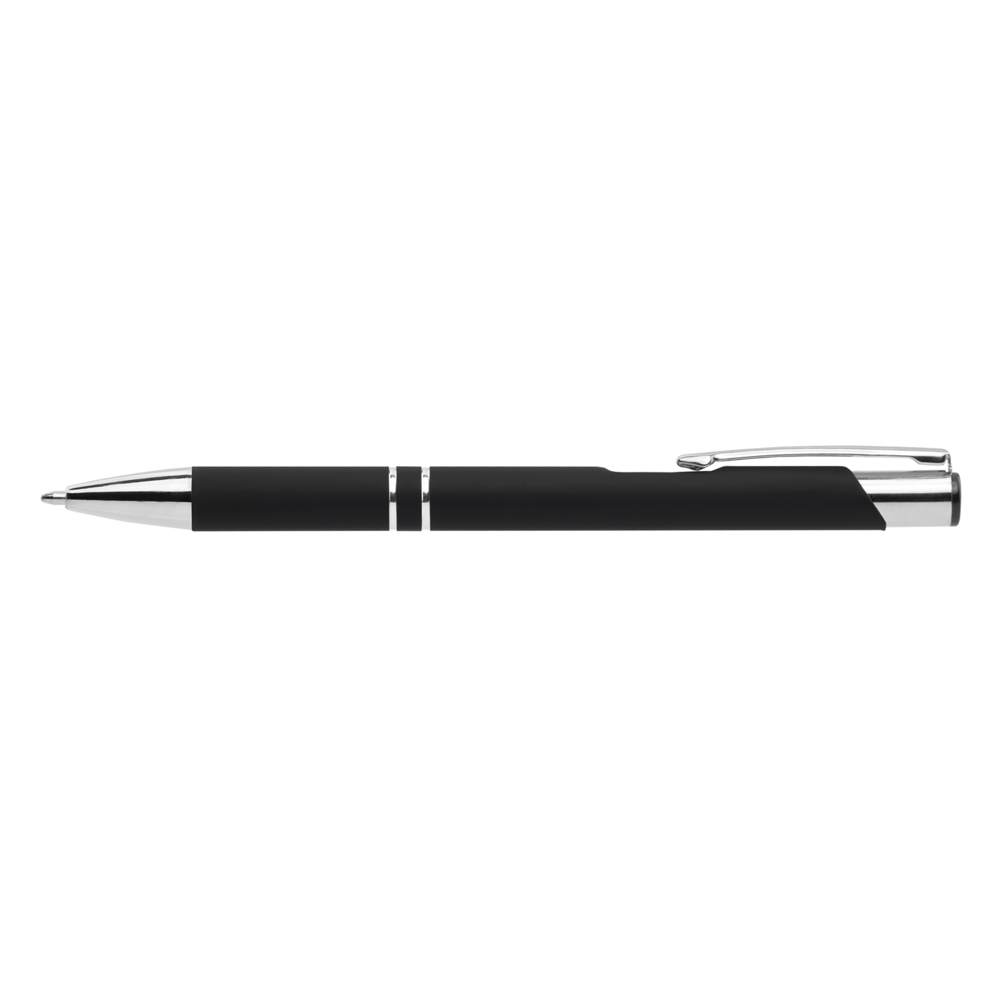 Crosby Metal Pen promotional pen in black printed with your company logo