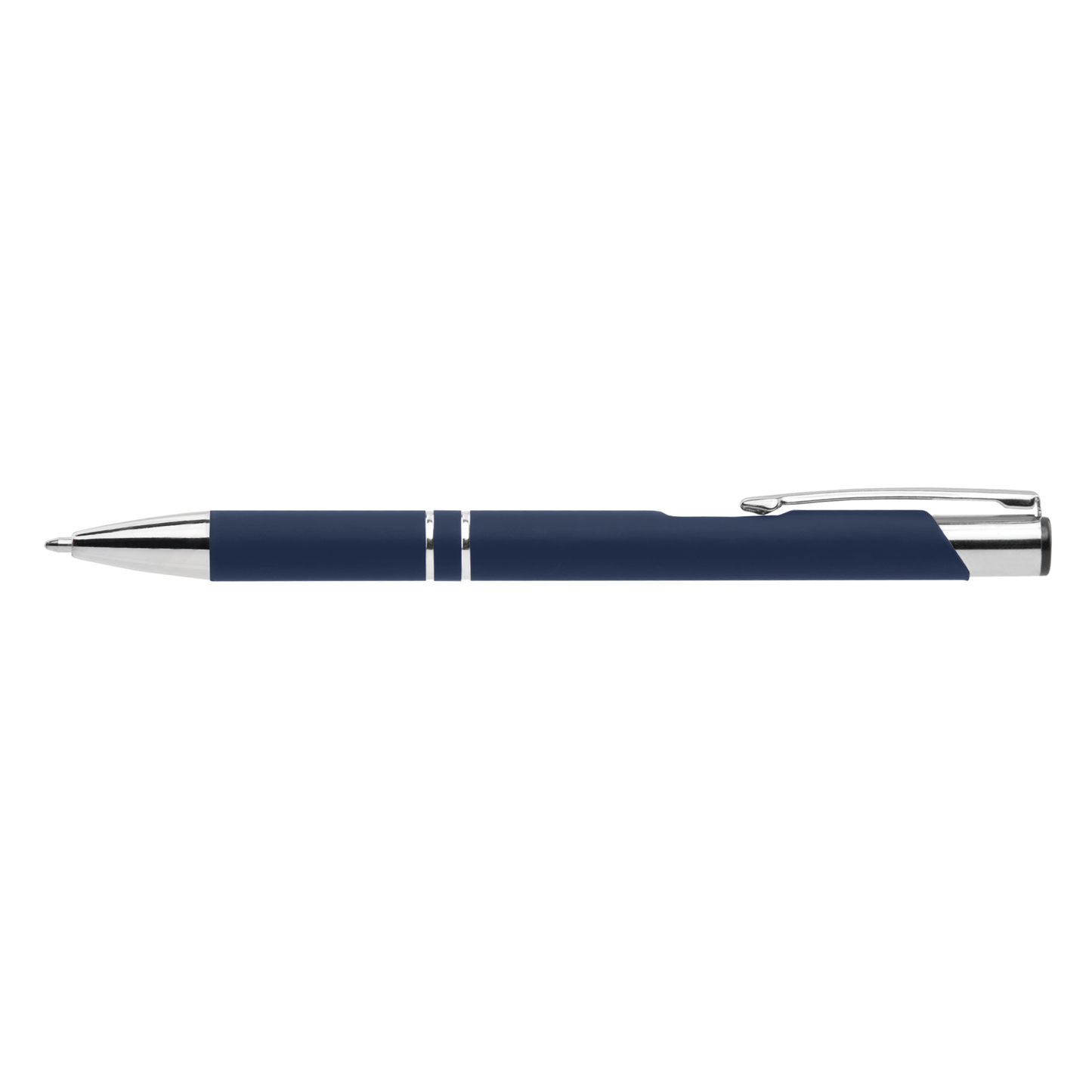 Crosby Metal Pen promotional pen in blue printed with your company logo