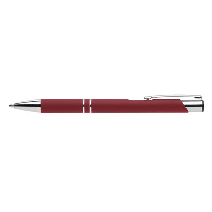 Crosby Metal Pen promotional pen in red printed with your company logo