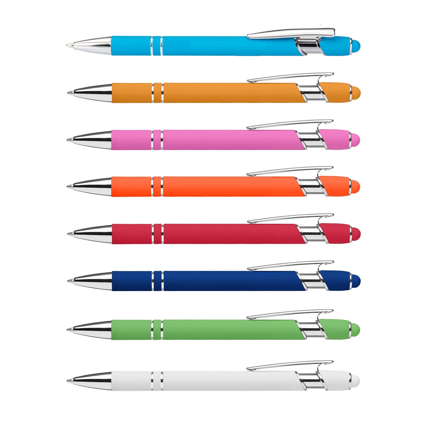 Prince Brights Stylus Pen promotional pen in assorted colours laser engraved with your company logo