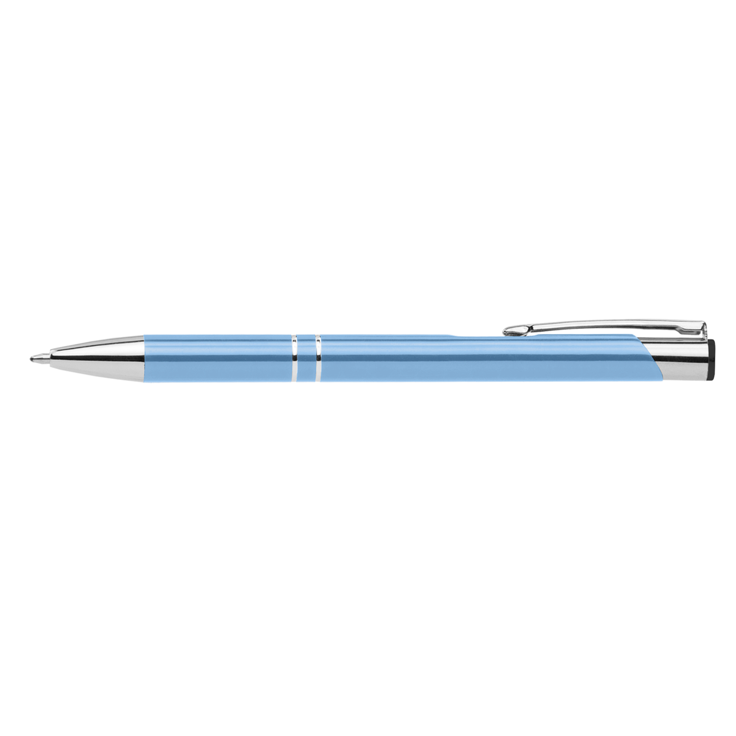 Crosby Pen promotional pen in cool gray laser engraved with your company logo