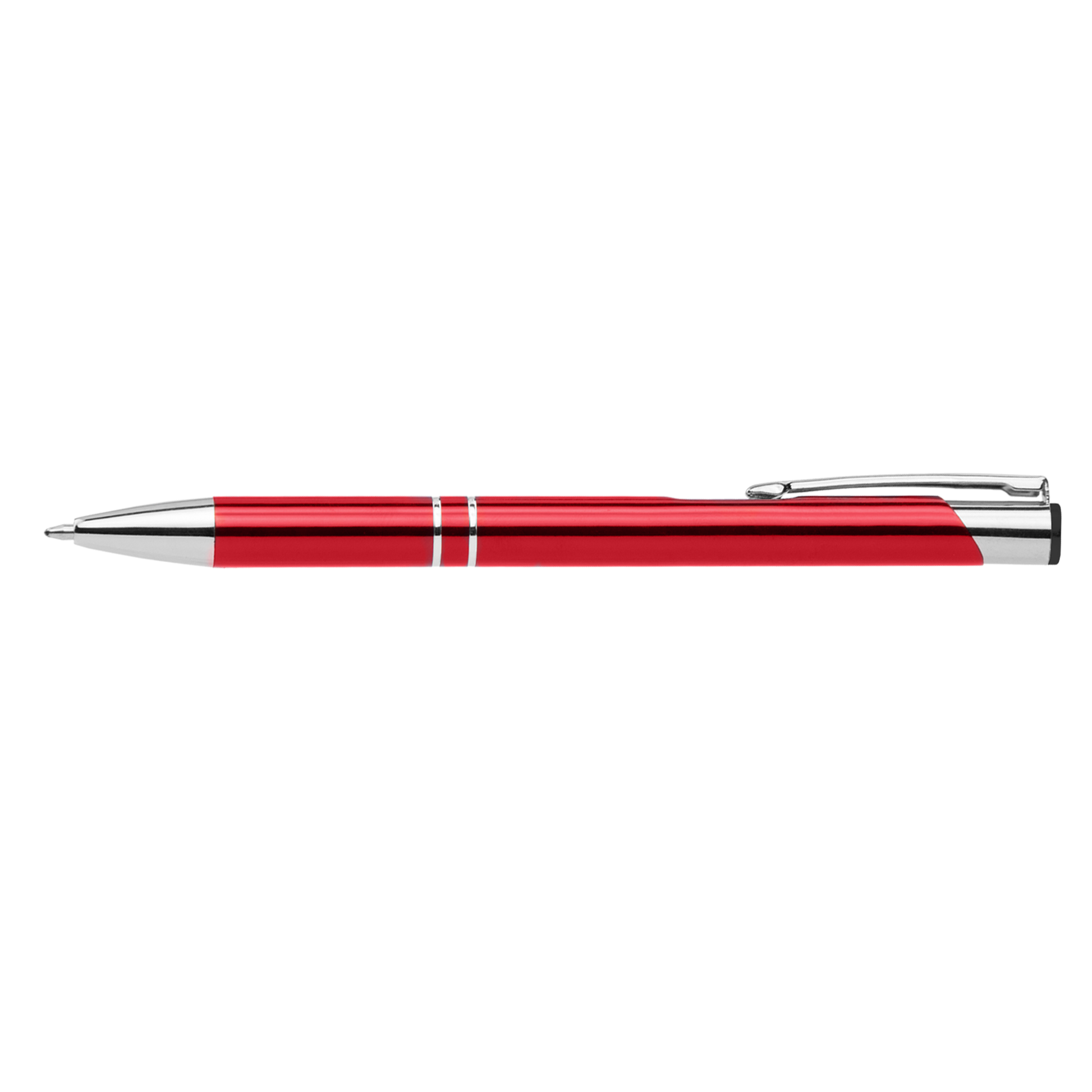 Crosby Pen promotional pen in red laser engraved with your company logo