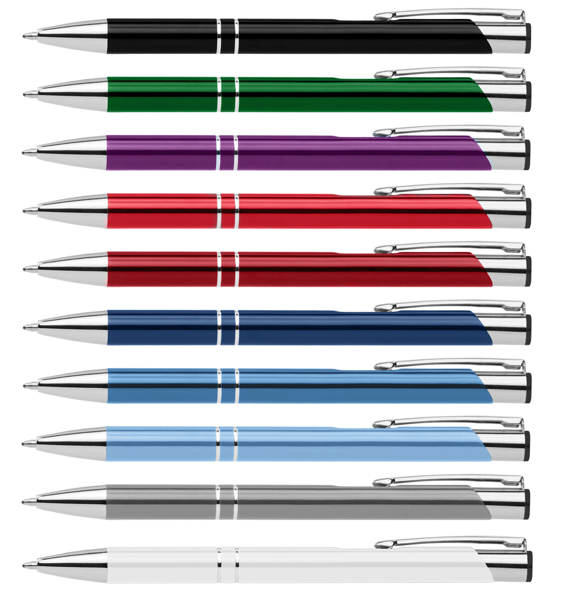 Crosby Pen promotional pen in assorted colours laser engraved with your company logo