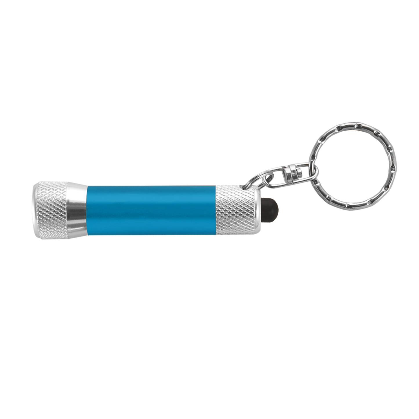 McQueen Brights Torch promotional camping item in blue laser engraved with your company logo