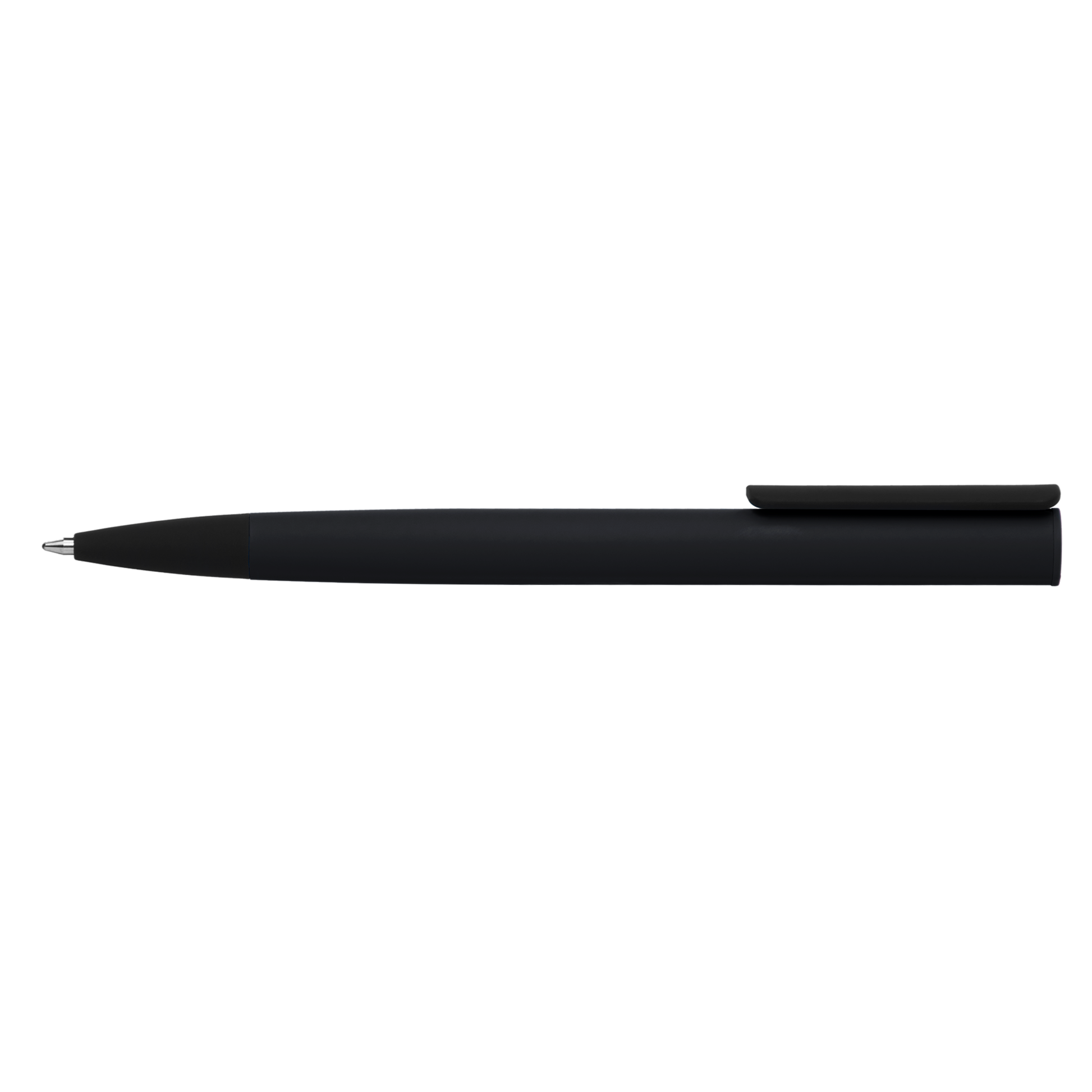 Jagger All Black promotional pen in black printed with your company logo