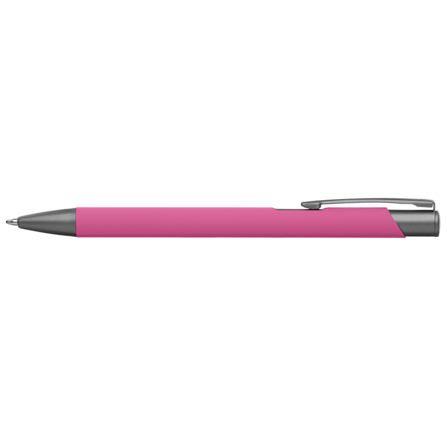 Crosby Gunmetal Softy Pen promotional pen in pink printed with your company logo