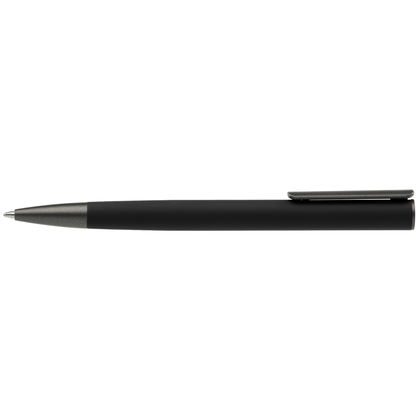 Jagger Gunmetal Pen promotional pen in black printed with your company logo