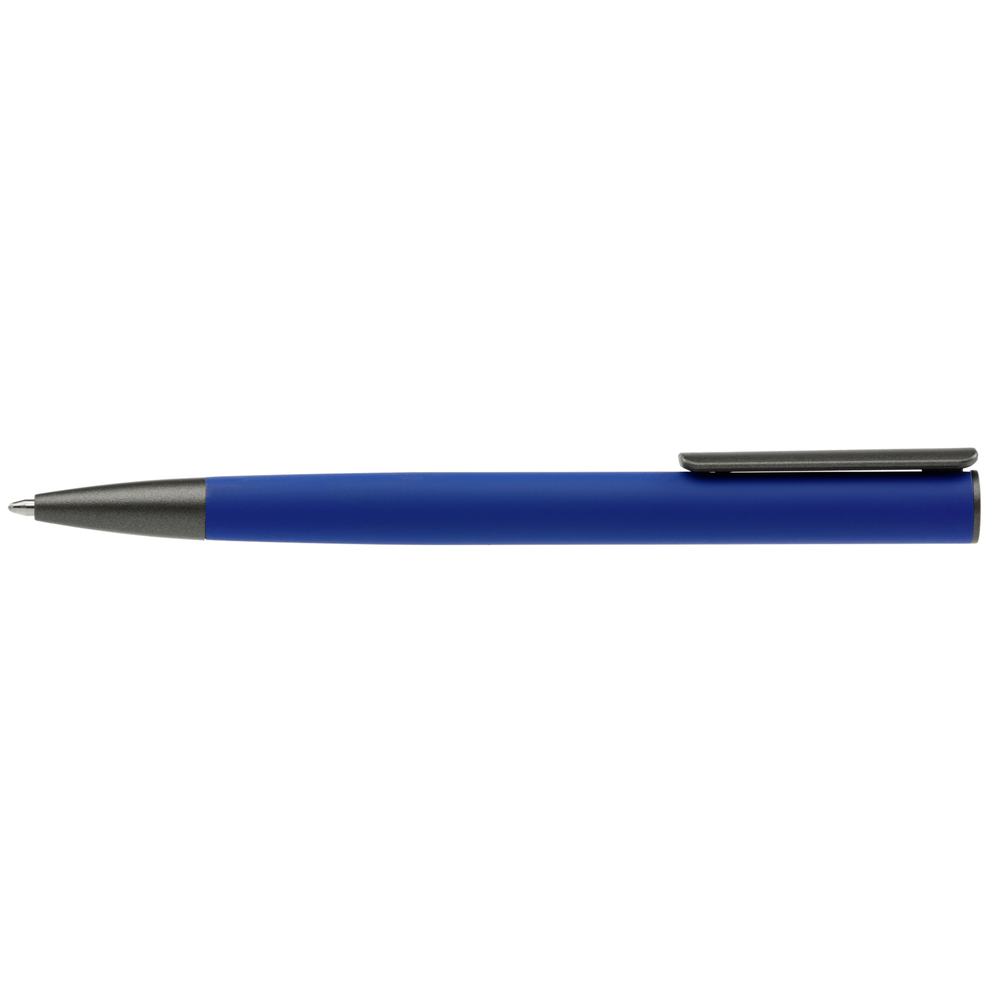 Jagger Gunmetal Pen promotional pen in royal blue printed with your company logo