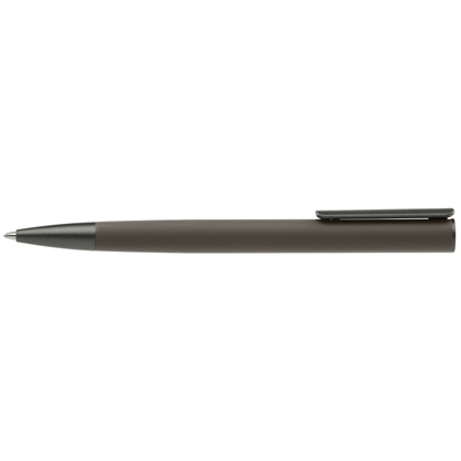Jagger Gunmetal Pen promotional pen in taupe printed with your company logo