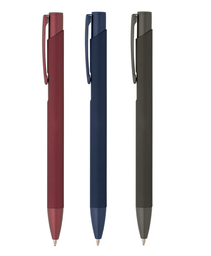 Crosby Softy Monochrome promotional pen in assorted colours laser engraved with your company logo