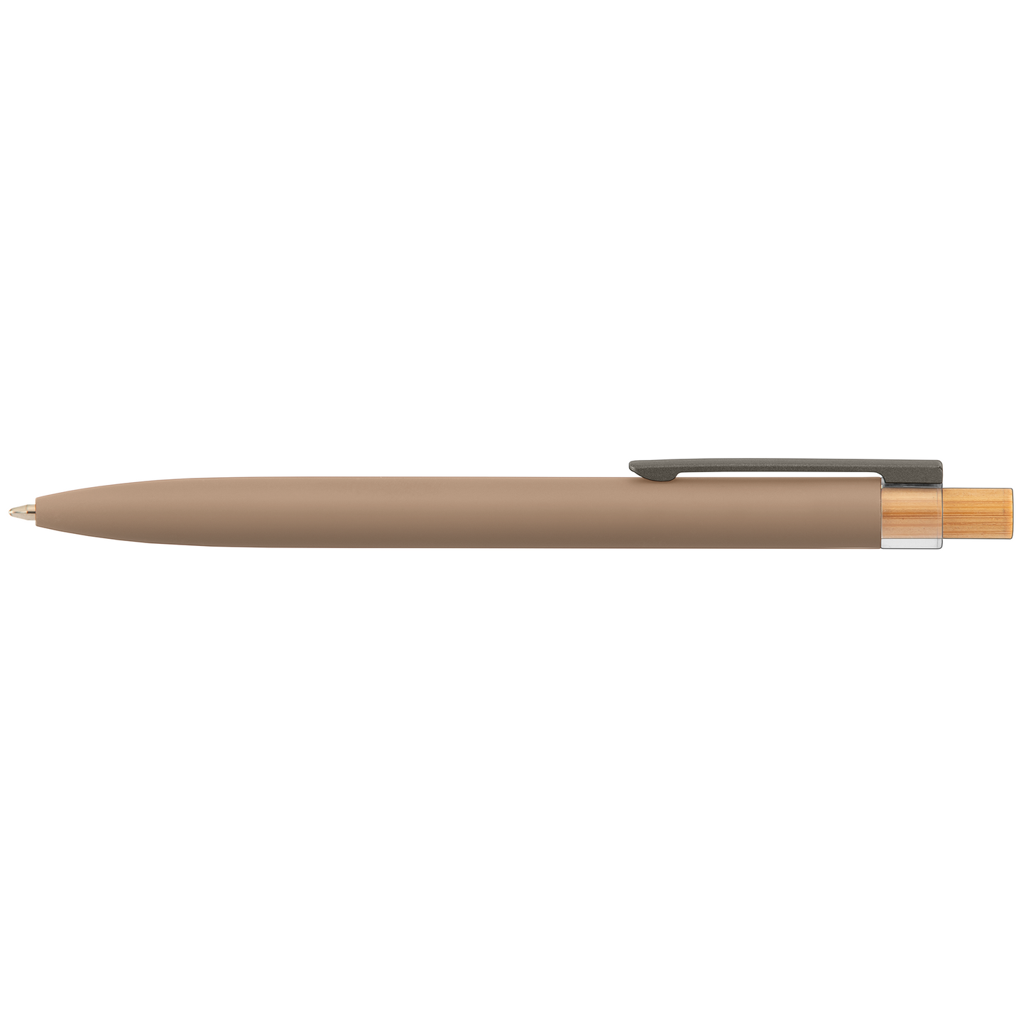 Reborn Recycled Aluminium Pen promotional pen in dune printed with your company logo