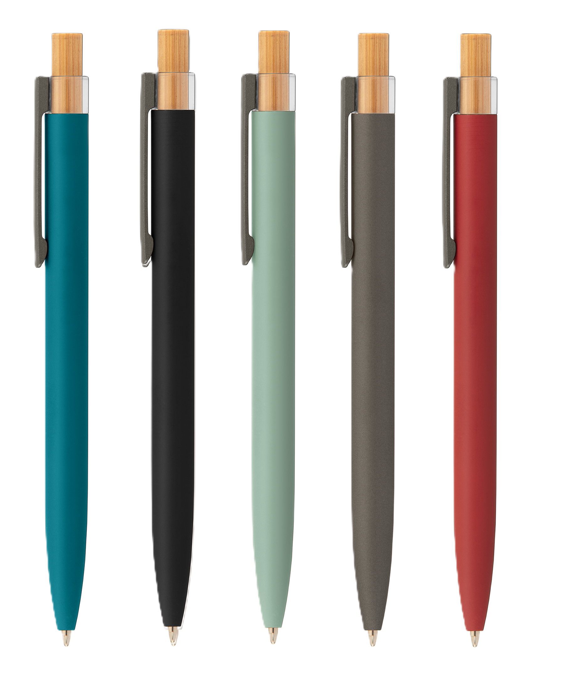 Reborn Recycled Aluminium Pen promotional pen in assorted colours printed with your company logo