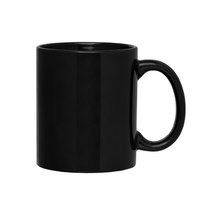 Seattle Classic promotional mug in black printed with your company logo
