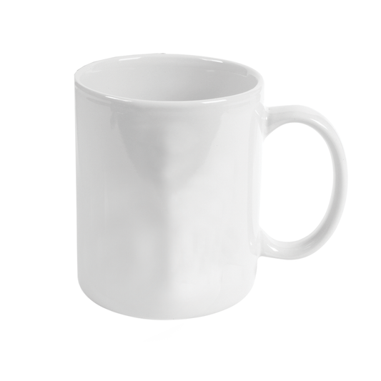 Seattle promotional mug in white printed with your company logo