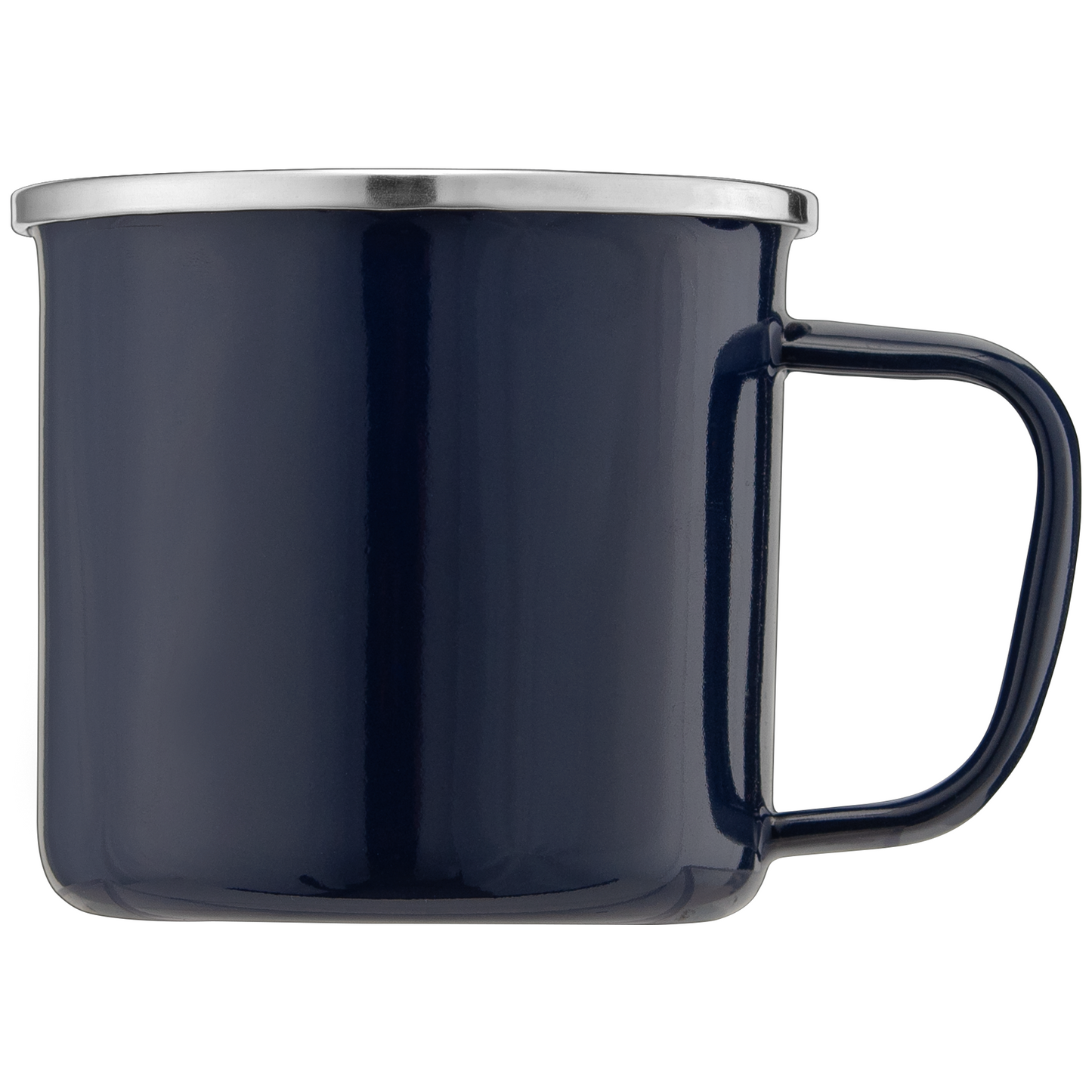 Wyoming promotional mug in navy blue printed with your company logo