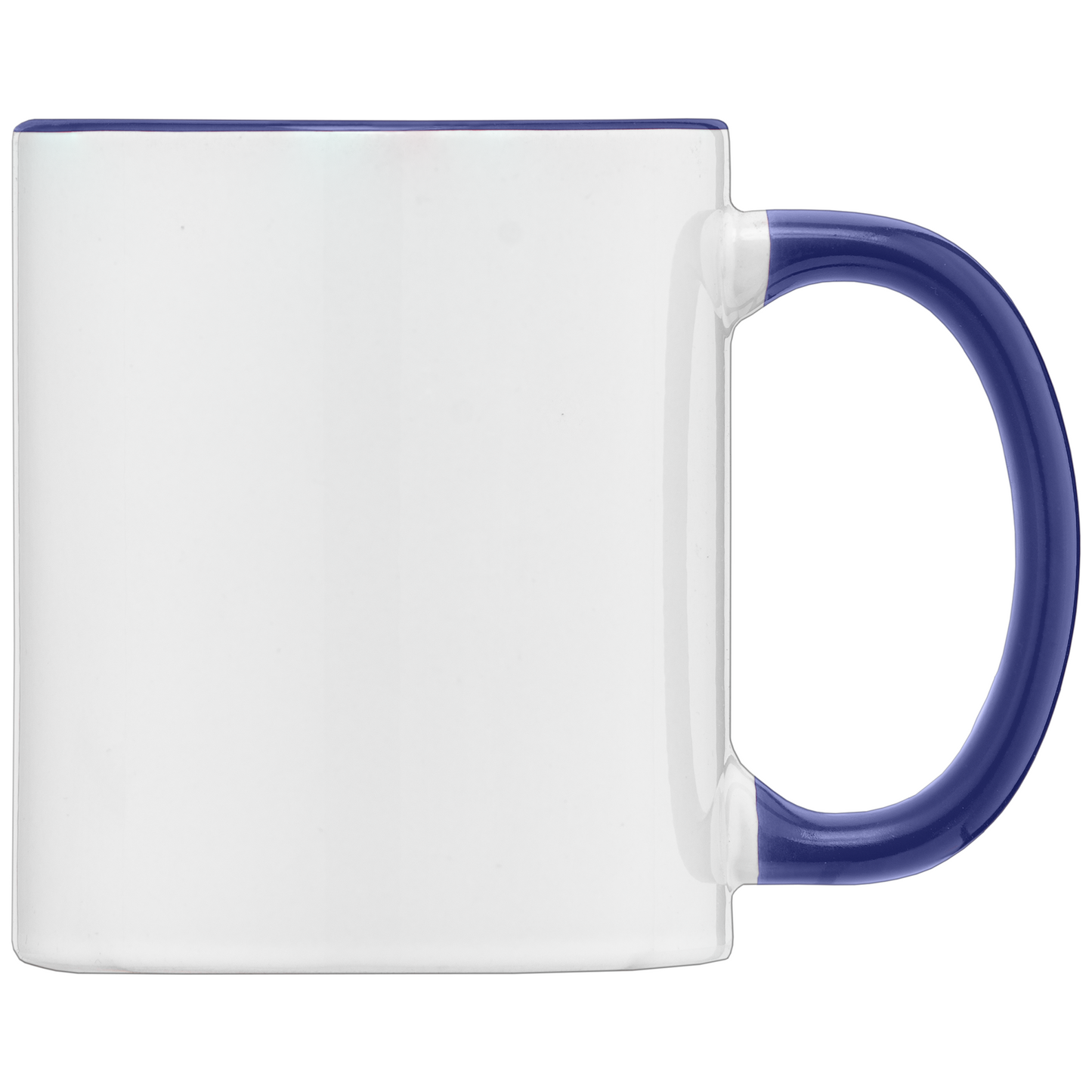 SimpliColour 355 ml Ceramic Mug with ColourPop promotional mug in ocean blue printed with your company logo