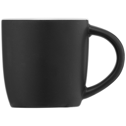 Zanzibar promotional mug in orange printed with your company logo