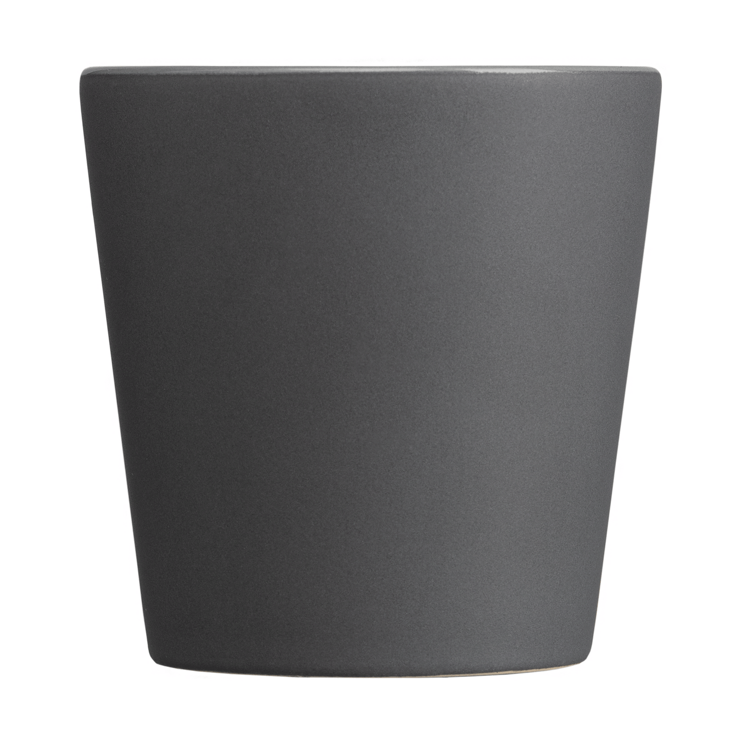 Trieste promotional cup in cool gray printed with your company logo