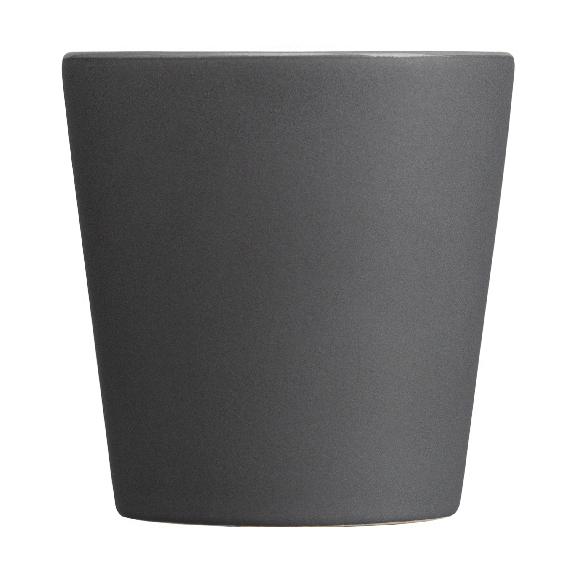 Trieste promotional cup in cool gray printed with your company logo