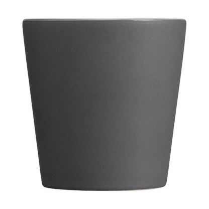 Trieste promotional cup in cool gray printed with your company logo