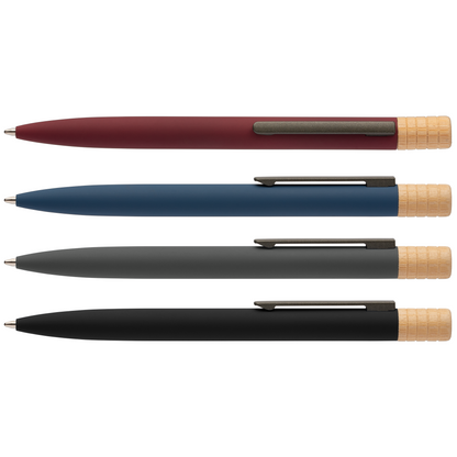 Reborn Twist Recycled Aluminium Pen promotional pen in assorted colours laser engraved with your company logo