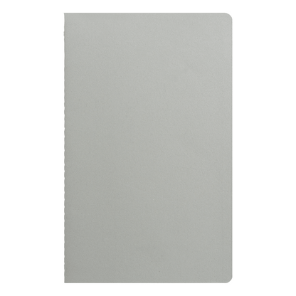 Rime FSC Paper Soft Cover Lined Notebook promotional notebook in gray printed with your company logo