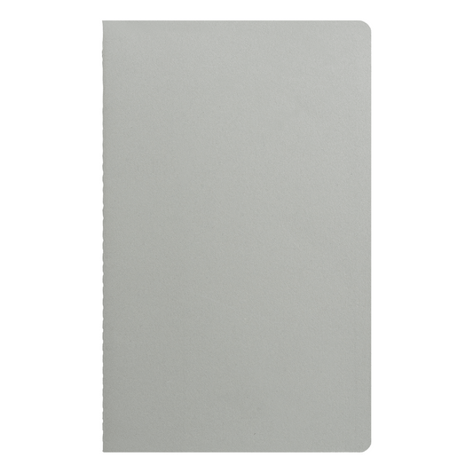 Rime FSC Paper Soft Cover Lined Notebook promotional notebook in gray printed with your company logo