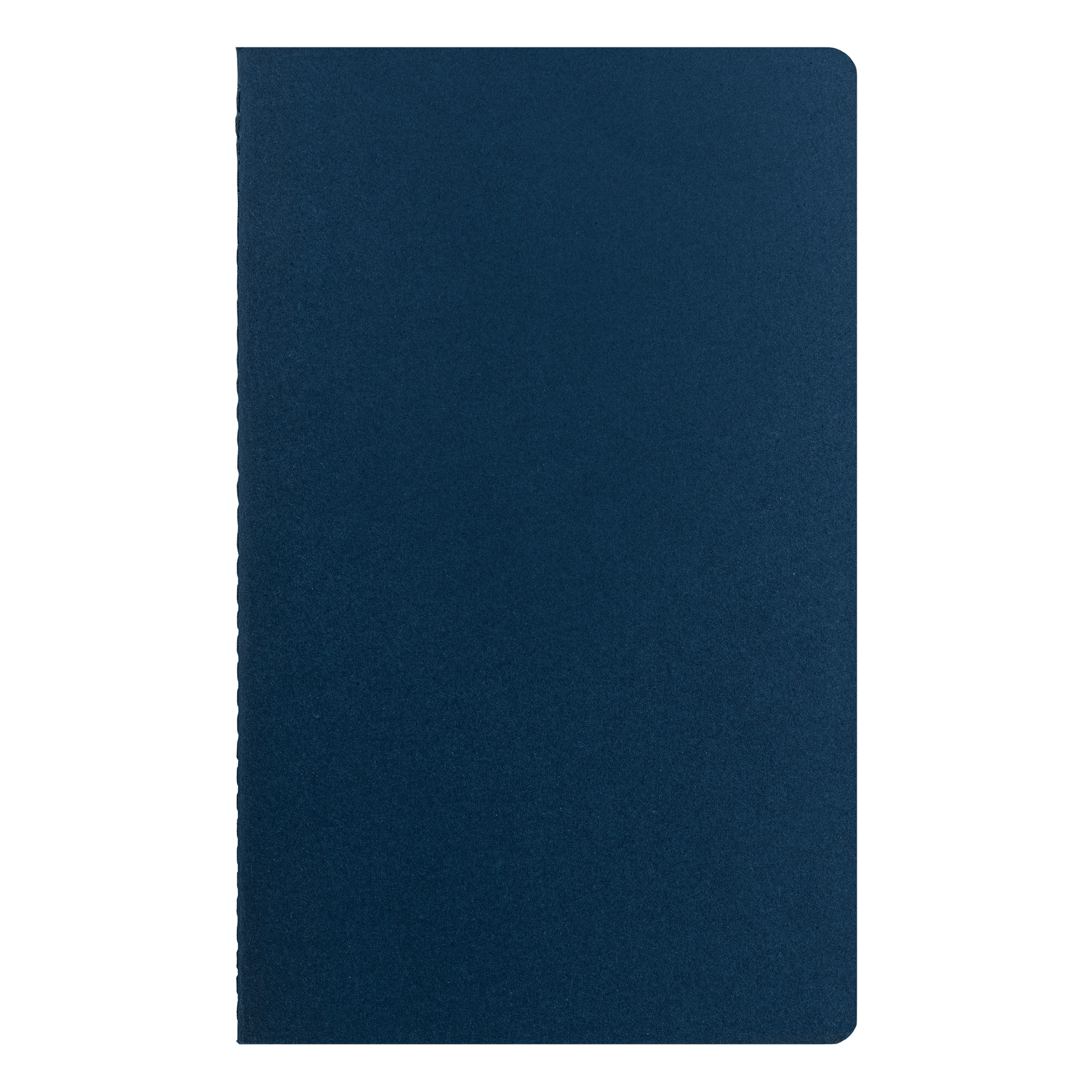 Rime FSC Paper Soft Cover Lined Notebook promotional notebook in navy blue printed with your company logo