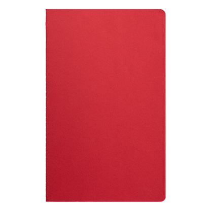 Rime FSC Paper Soft Cover Lined Notebook promotional notebook in red printed with your company logo