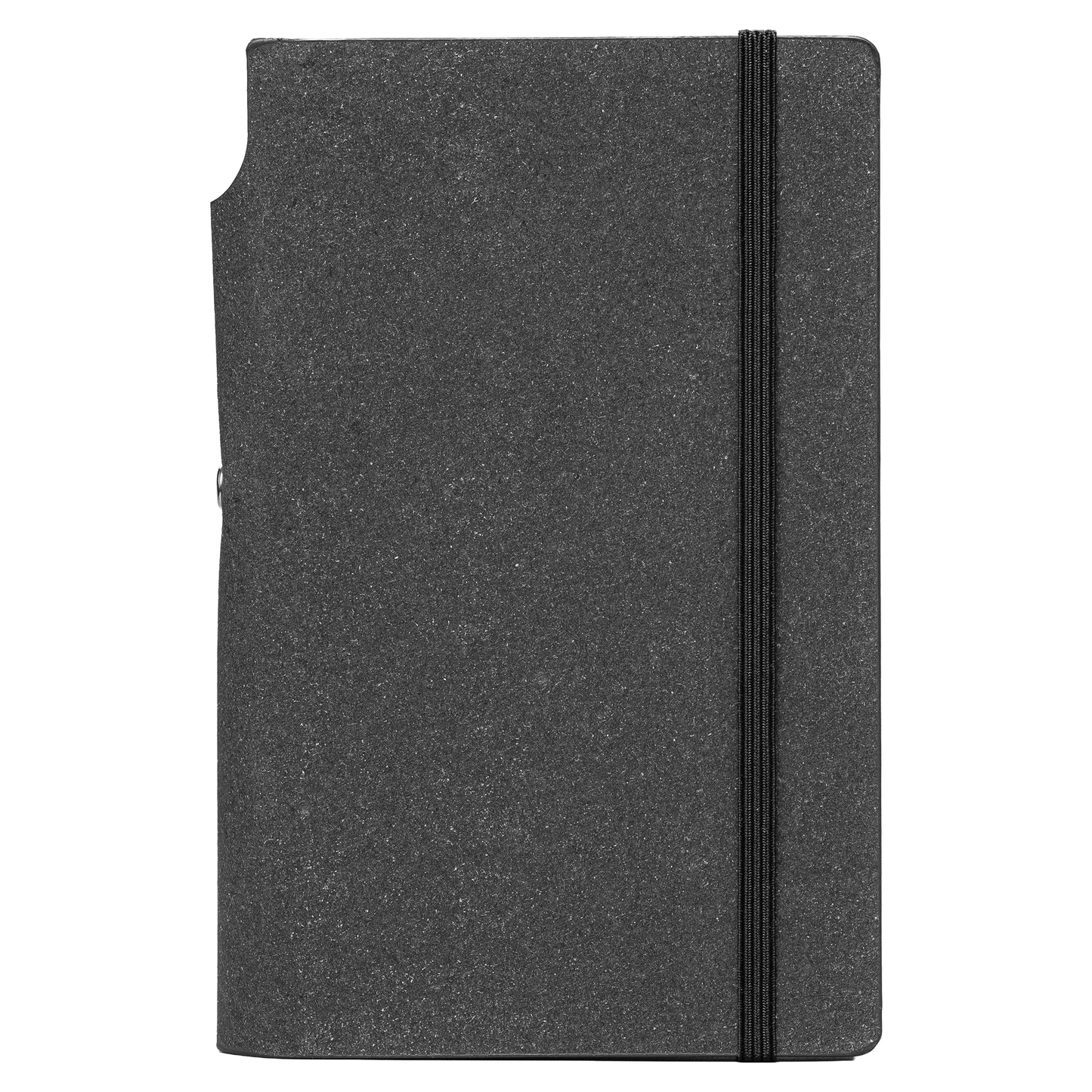 Frey Recycled Whiteboard Notepad Journal promotional notebook in black printed with your company logo