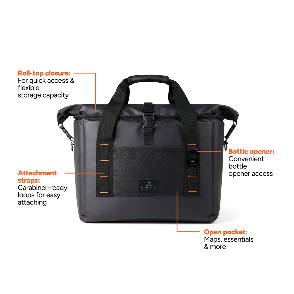 Nordic Drift RCS water-repellent cooler tote 22L