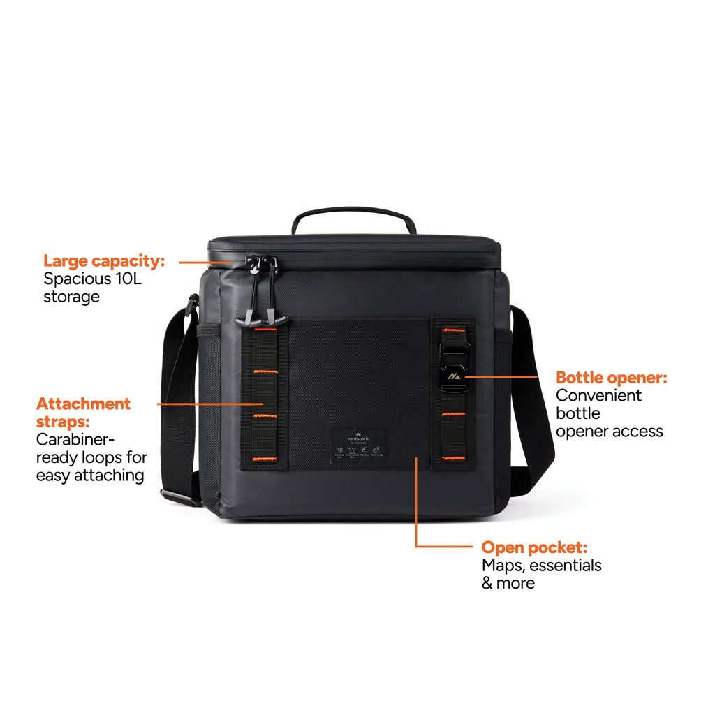 Nordic Drift Storm RCS water-repellent cooler bag 10L