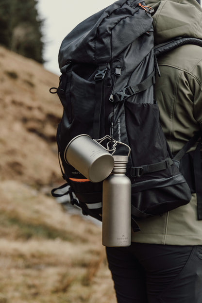Nordic Drift Trail Ultra Light Titanium 600ml Water Bottle