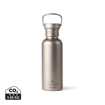 Nordic Drift Trail Ultra Light Titanium 600ml Water Bottle
