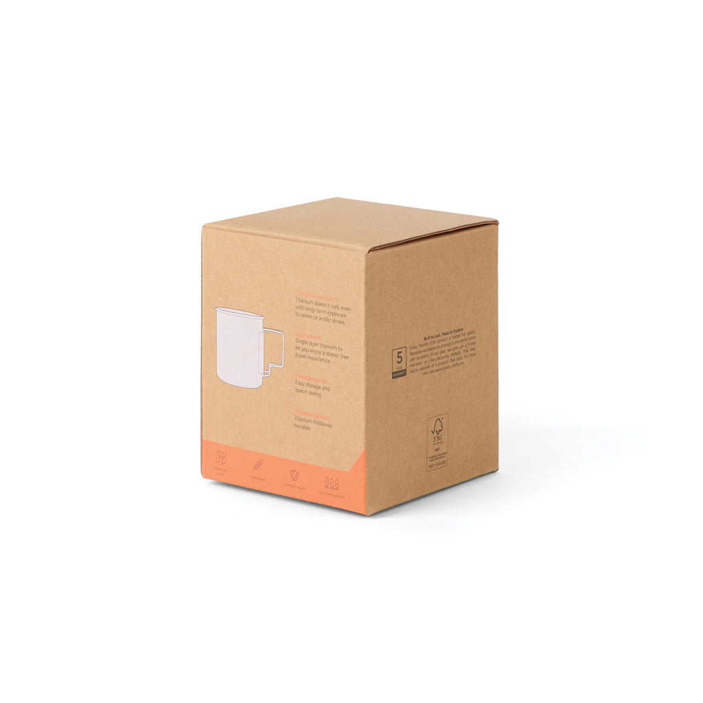 Nordic Drift Trail Ultra Light Titanium 450ml Cup