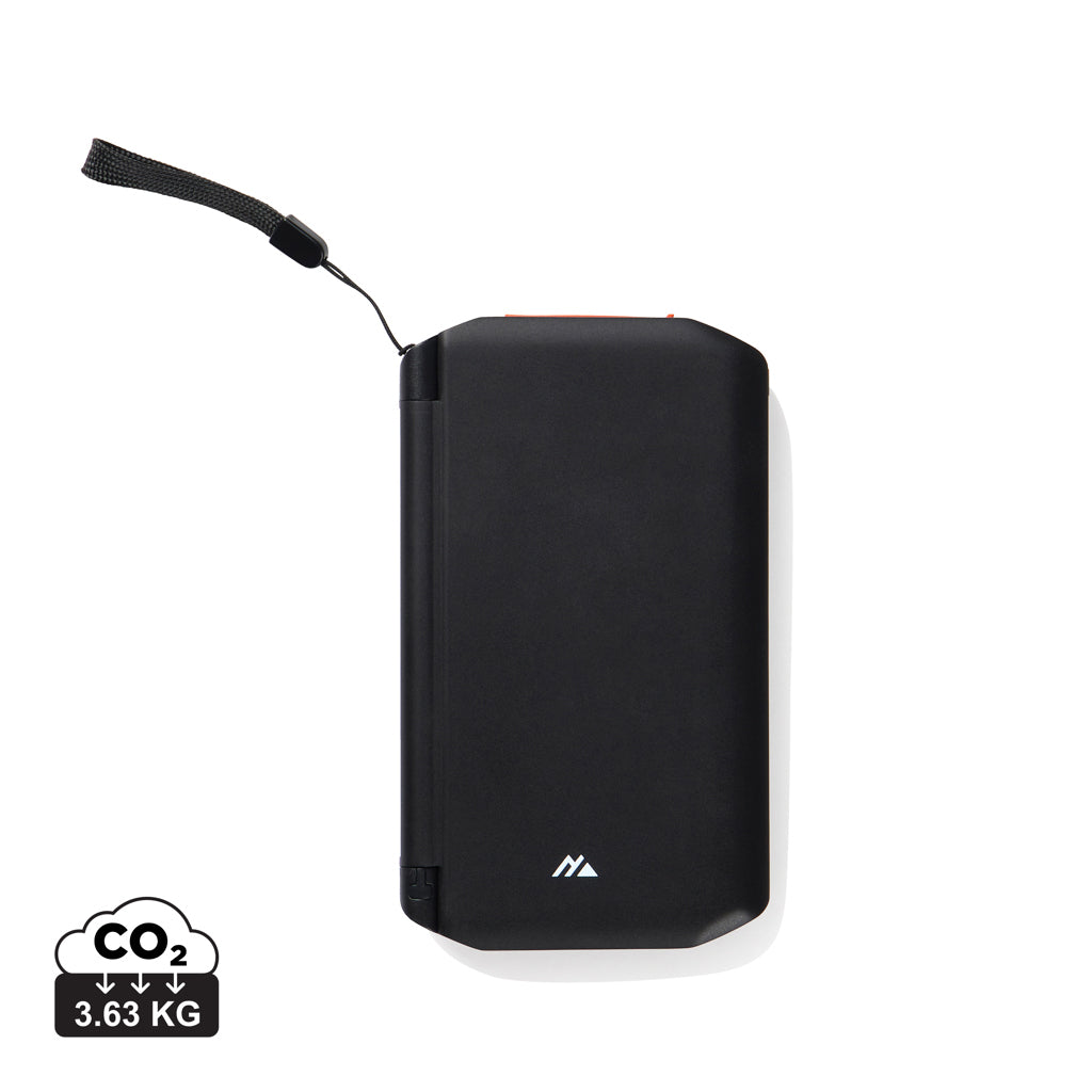 Nordic Drift Titan 10.000mAh solar powerbank with 3 panels