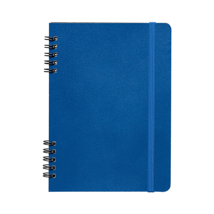 Jora Spiral Bound Notebook promotional notebook in light blue printed with your company logo