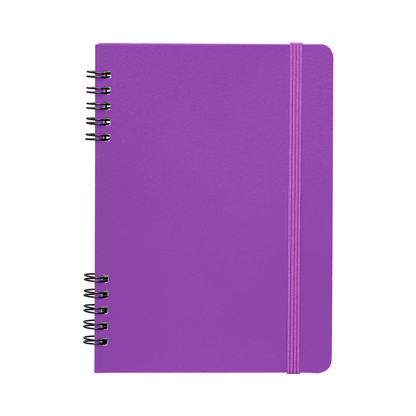 Jora Spiral Bound Notebook promotional notebook in royal blue printed with your company logo