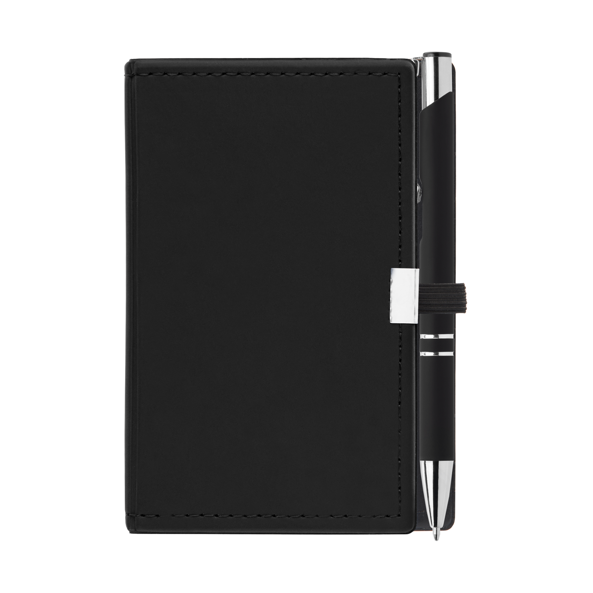 Note Caddy & Crosby Pen Gift Set promotional writing set in black printed with your company logo