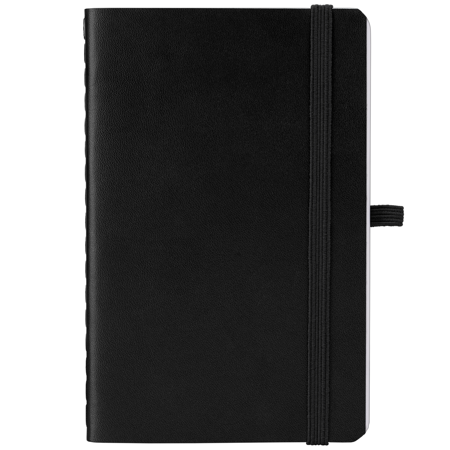 Molière promotional notebook in black printed with your company logo