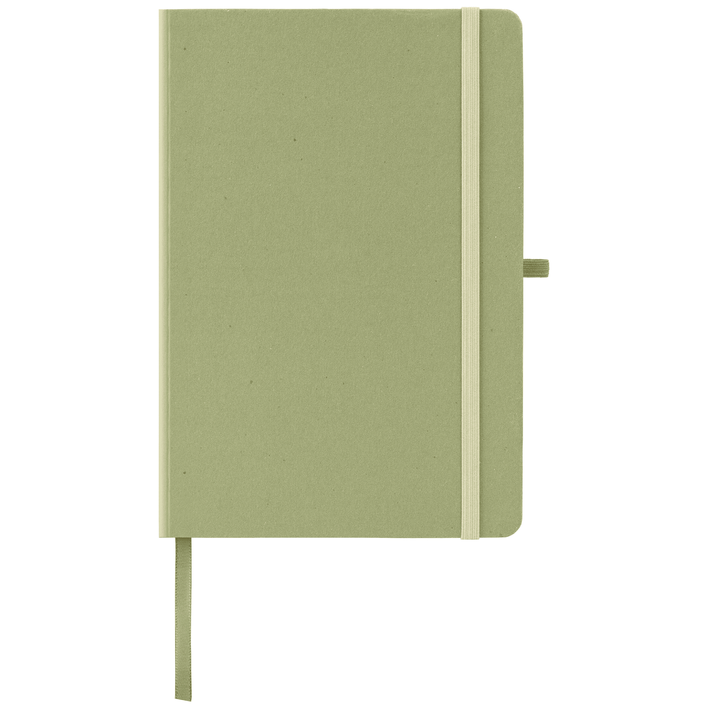 Terra Recycled Milk Carton Hard Cover Notebook promotional notebook in forest green printed with your company logo