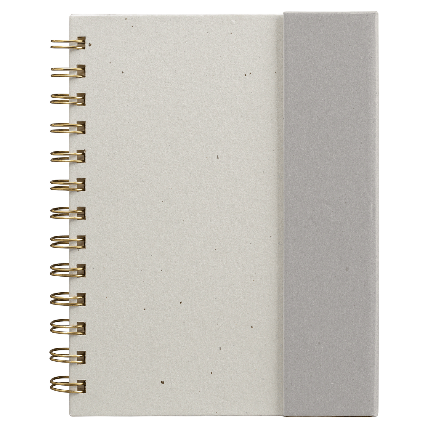 Halden FSC Paper Sticky Note Spiral Notebook Organiser promotional notebook in gray printed with your company logo