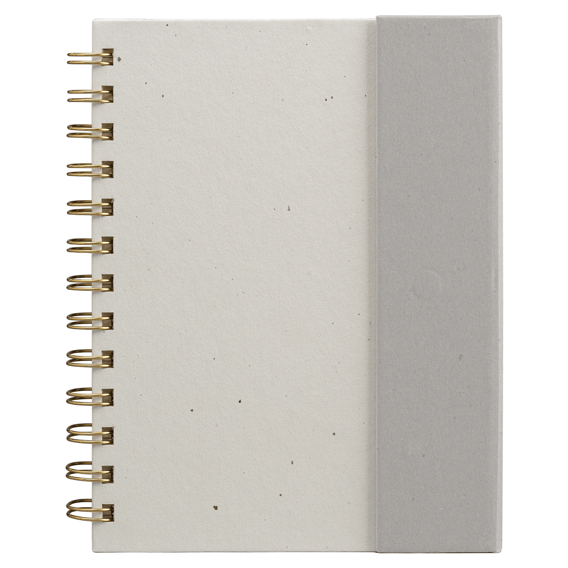 Halden FSC Paper Sticky Note Spiral Notebook Organiser promotional notebook in gray printed with your company logo