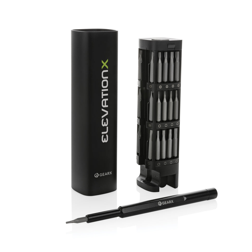 Gear X RCS recycled aluminium precision screwdriver set 46pc